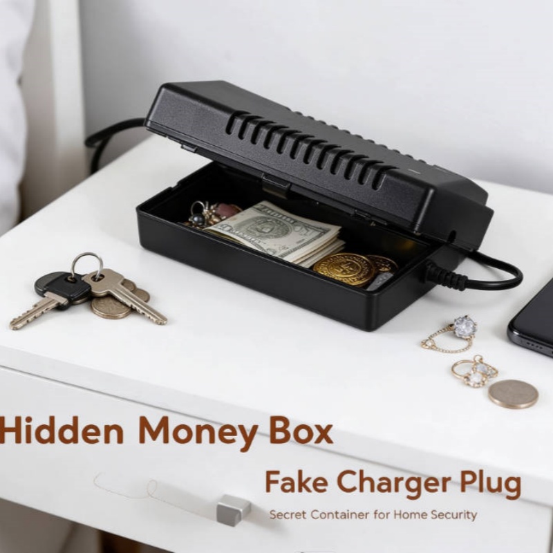 Hidden Money Box Fake Charger  - Home Security Box 评论和价格