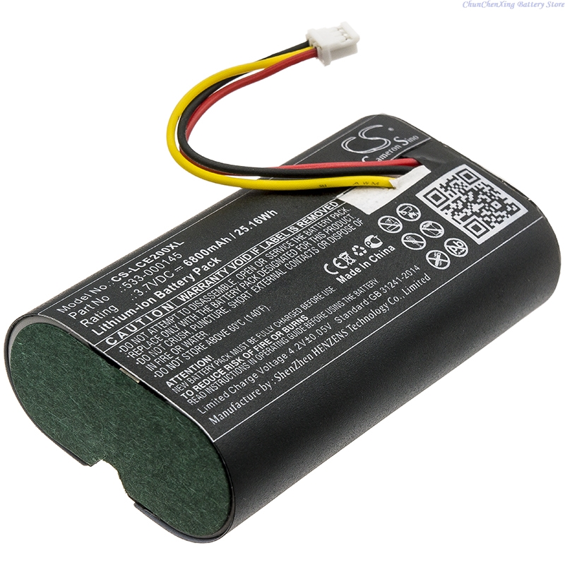 100% NEW 3.7V 5200/6800mAh Rep - Home Security Battery Replacement 评论和价格