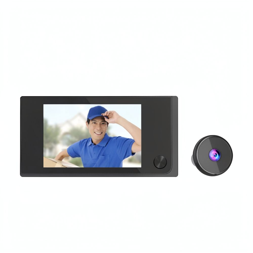 3.5 Inch LCD Digital Door View - Home Security Front Door Camera 评论和价格