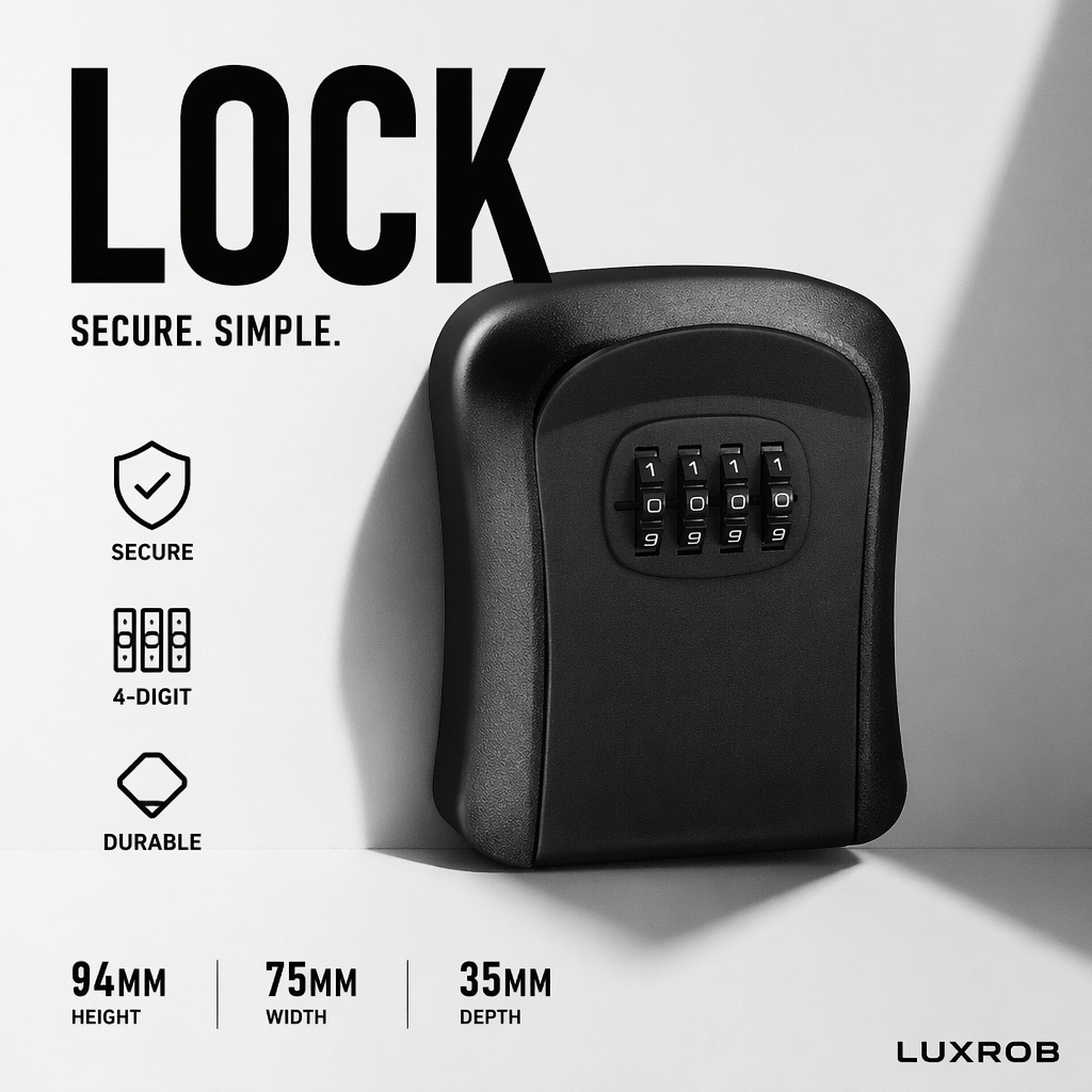 Wall Mount Waterproof Key Stor - Home Security Box 评论和价格